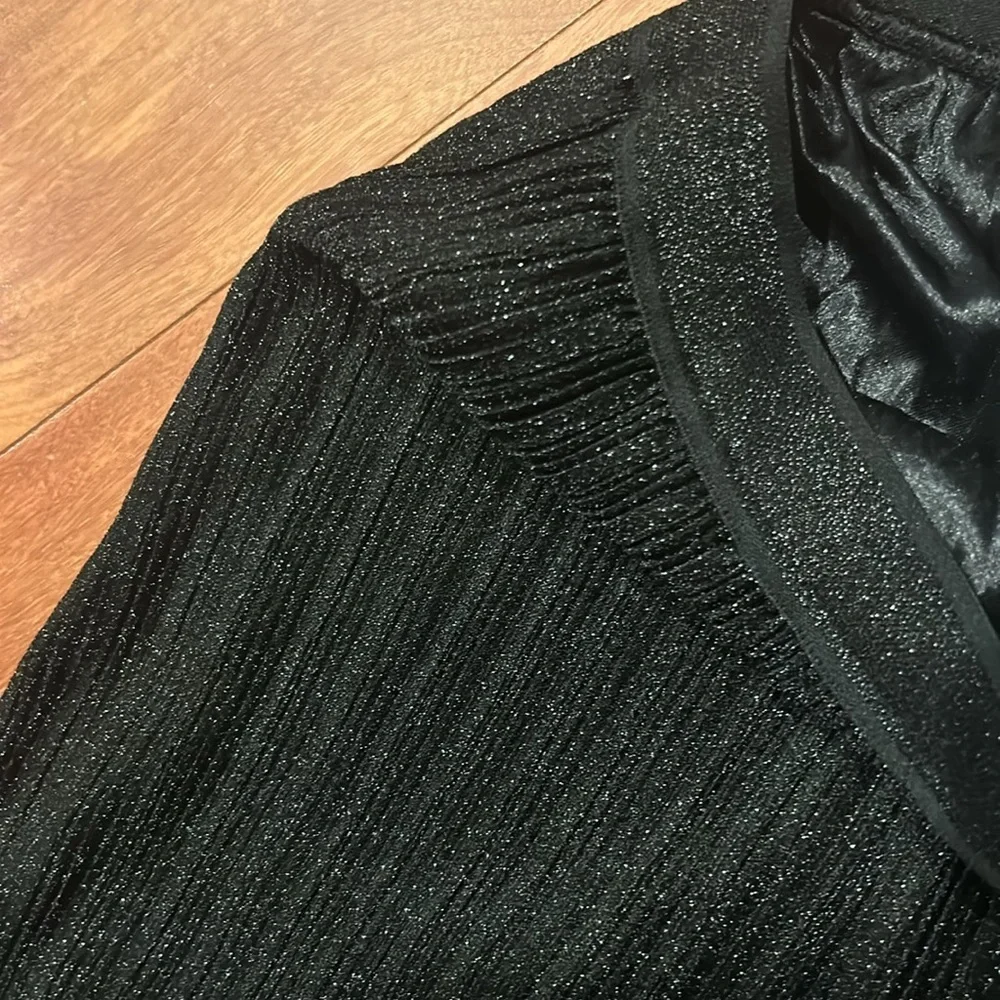 J.O.A. Metallic Pleated Wide Leg Pants NWT lg